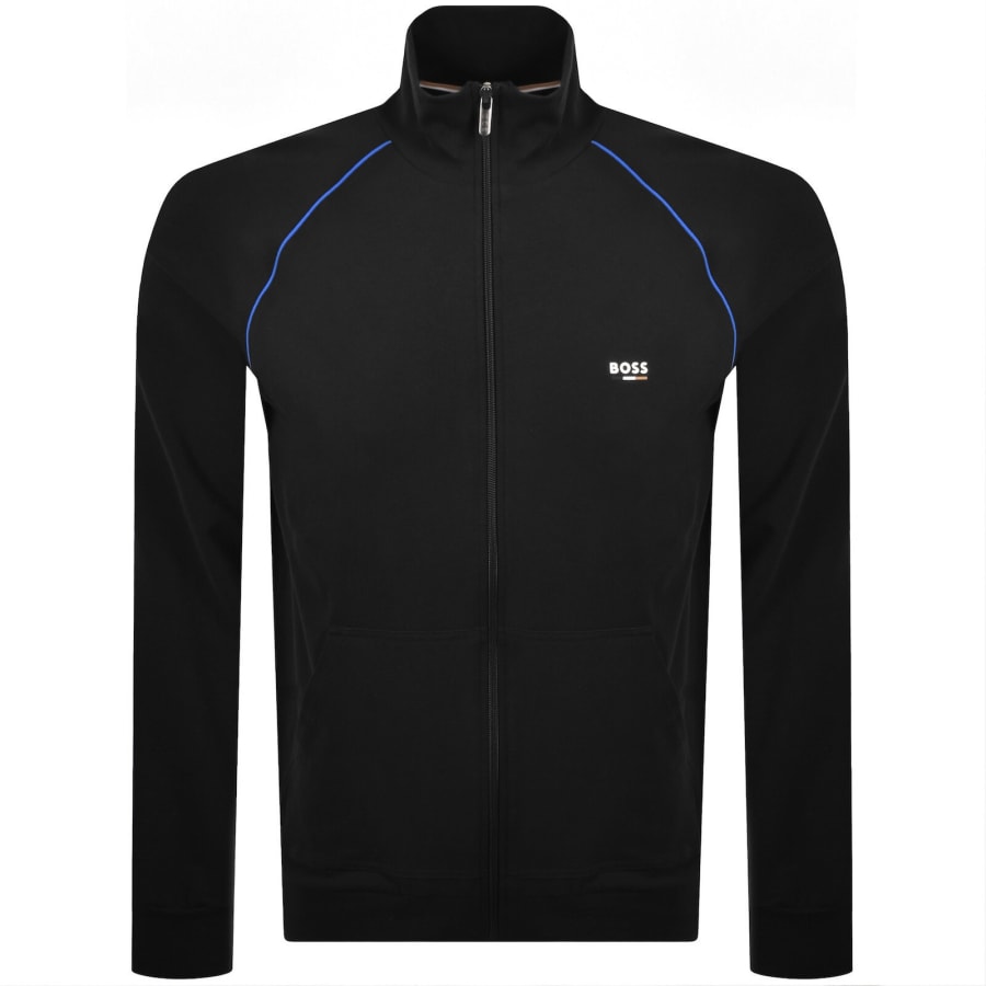 Image number 2 for BOSS Oliver Full Zip Tracksuit Black