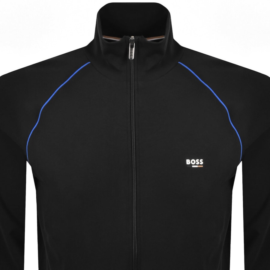 Image number 3 for BOSS Oliver Full Zip Tracksuit Black