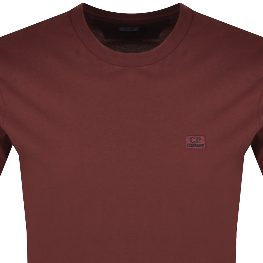 Image number 2 for CP Company Logo T Shirt Red
