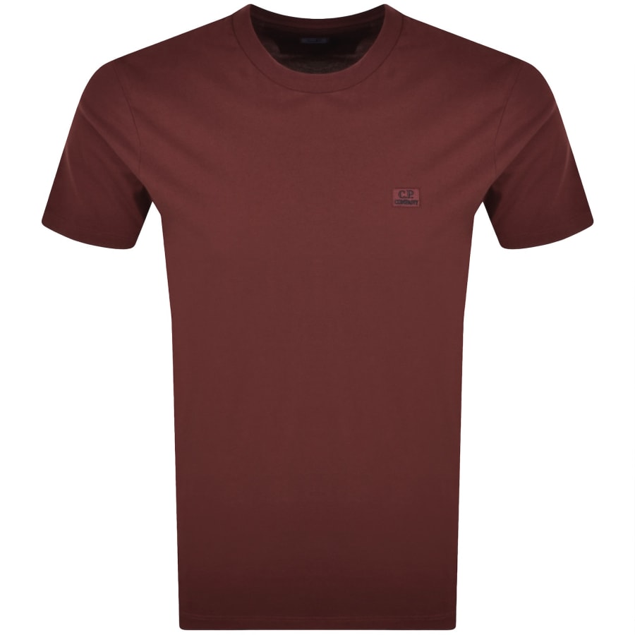 Image number 1 for CP Company Logo T Shirt Red