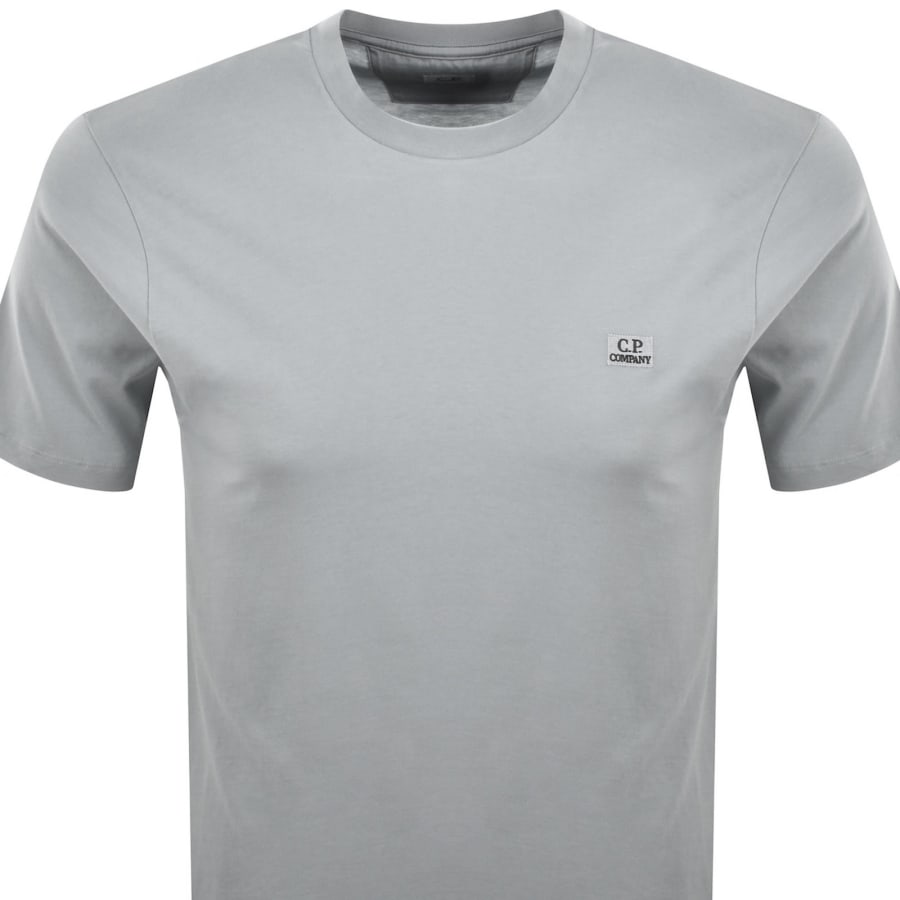 Image number 2 for CP Company Logo T Shirt Grey