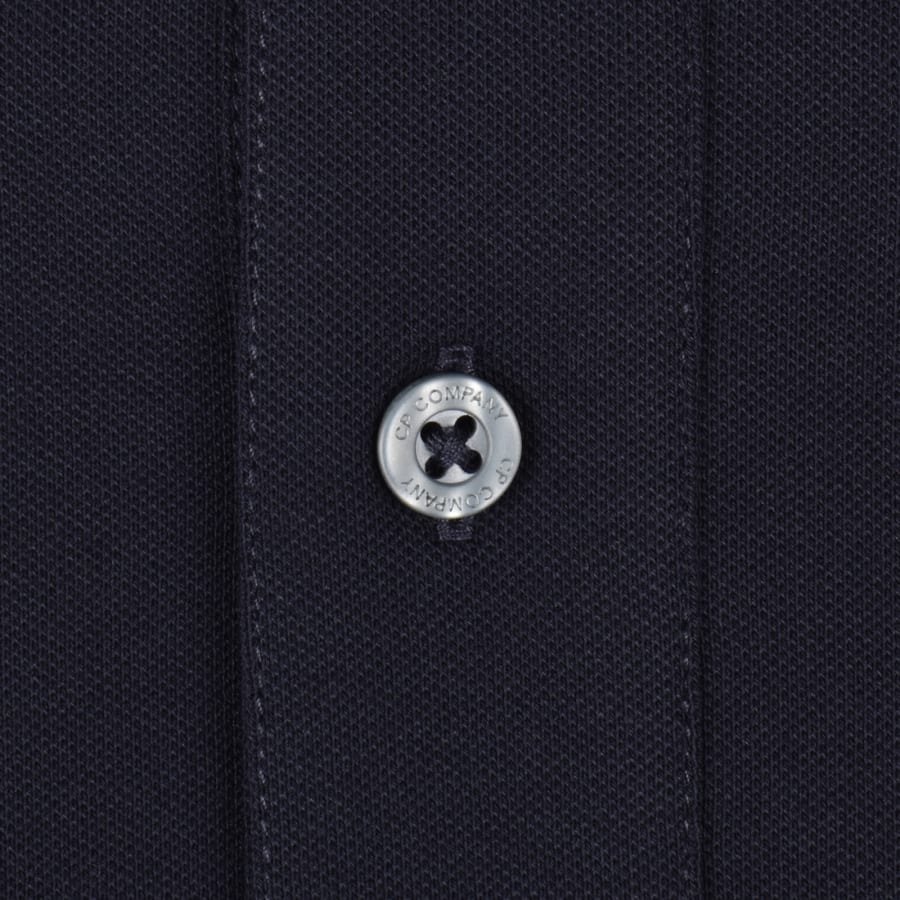 Image number 4 for CP Company Polo T Shirt Navy