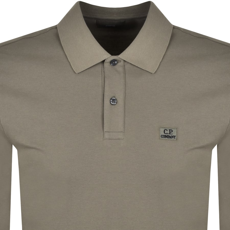 Image number 2 for CP Company Polo T Shirt Grey
