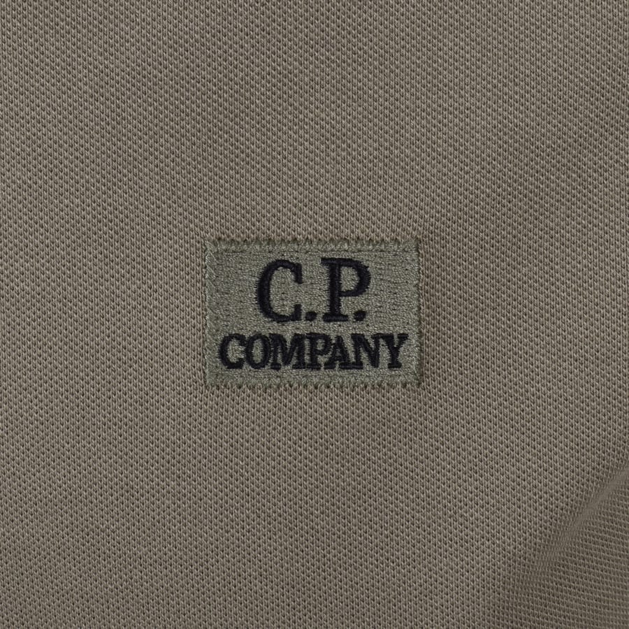 Image number 3 for CP Company Polo T Shirt Grey