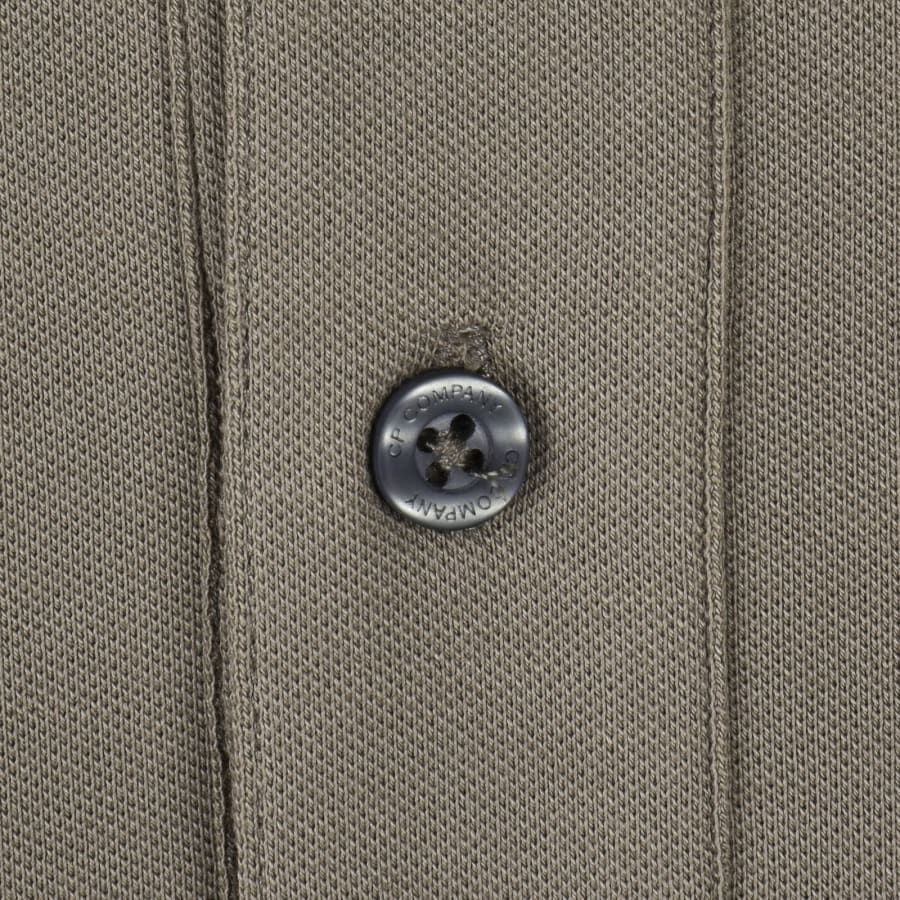 Image number 4 for CP Company Polo T Shirt Grey