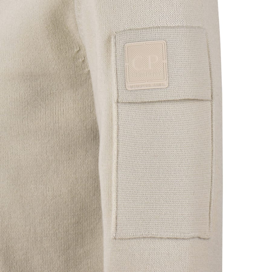 Image number 4 for CP Company Merino Wool Jumper Beige