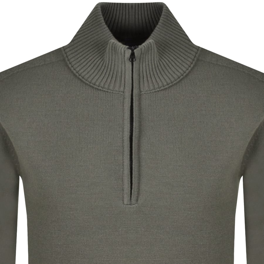 Image number 3 for CP Company Merino Wool Jumper Green