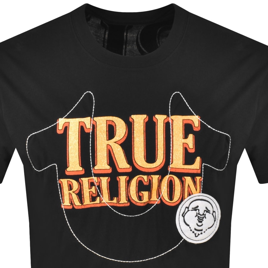 Image number 3 for True Religion Western Logo T Shirt Jet Black
