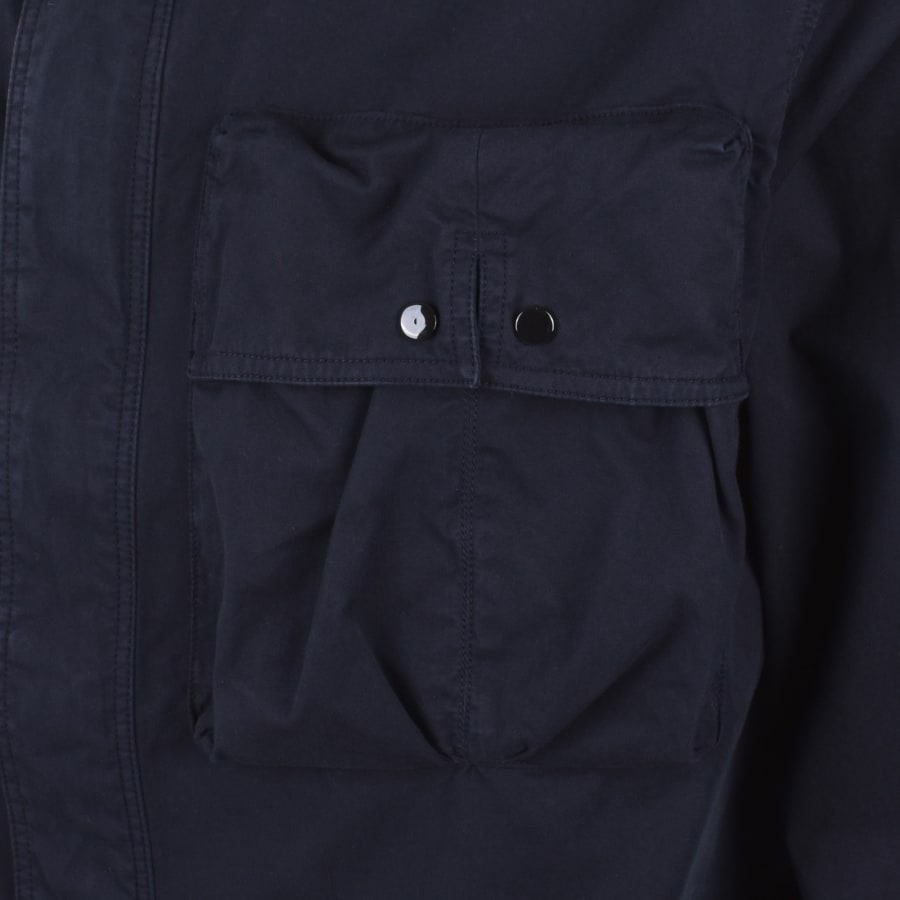 Image number 4 for CP Company Long Sleeve Shirt Navy