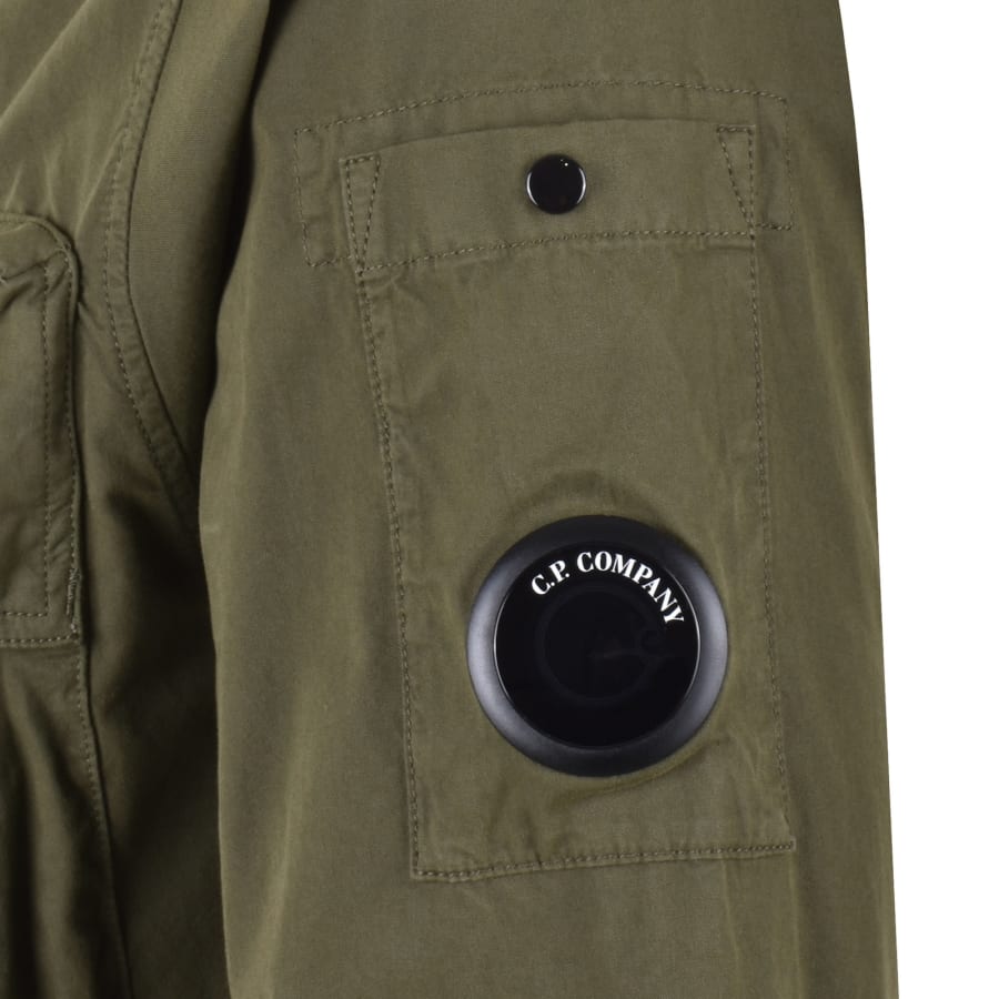 Image number 3 for CP Company Long Sleeve Shirt Green