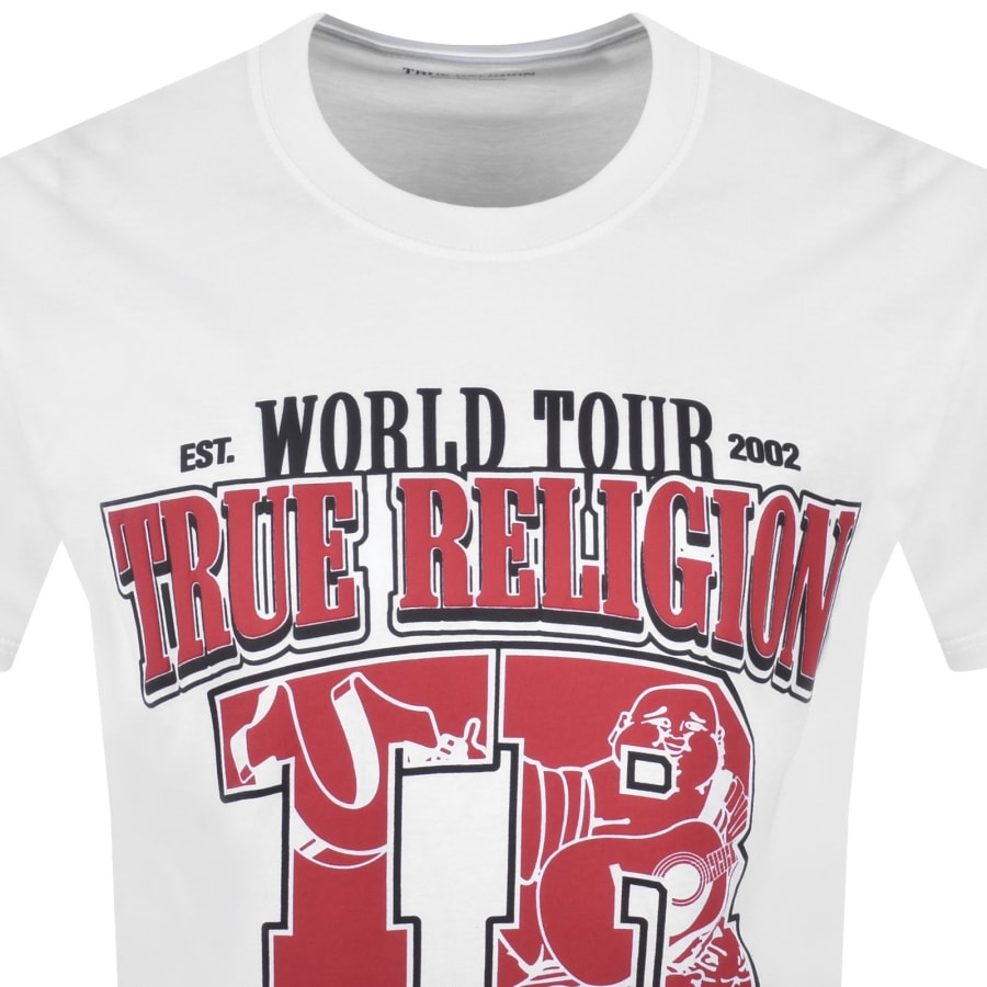 Image number 2 for True Religion Arch Logo T Shirt Optic White