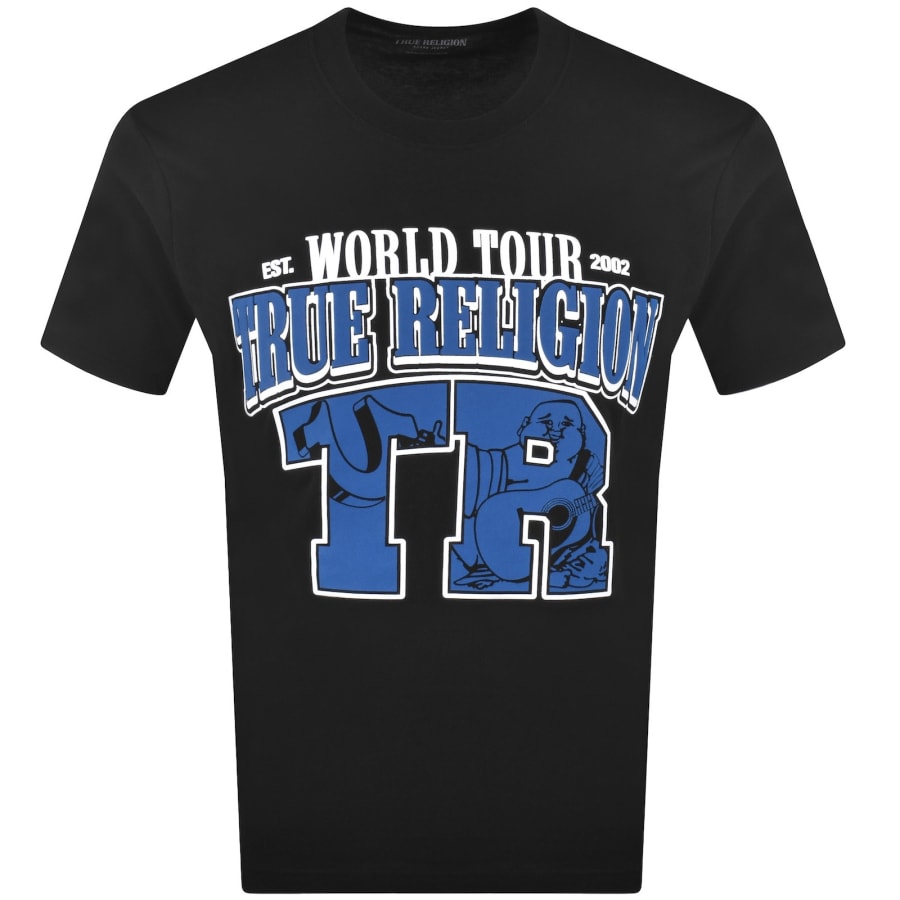 Image number 1 for True Religion Arch Logo T Shirt Jet Black