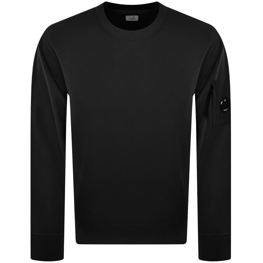 Image number 2 for CP Company Crew Neck Sweatshirt Black