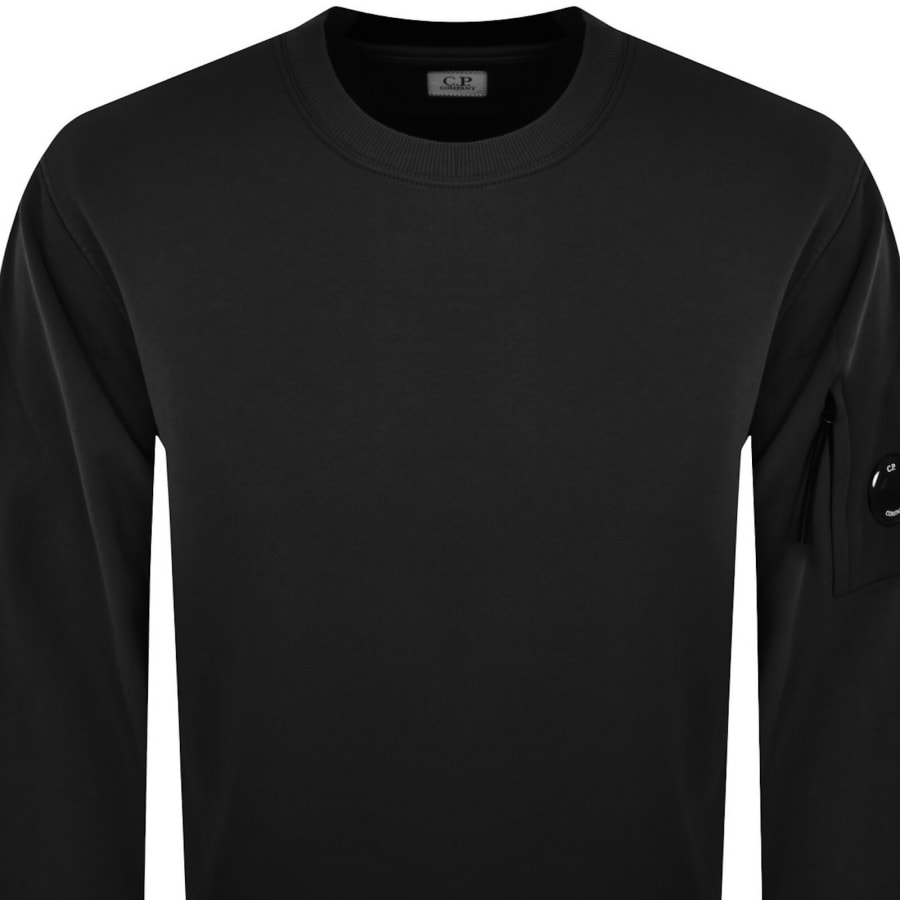 Image number 3 for CP Company Crew Neck Sweatshirt Black