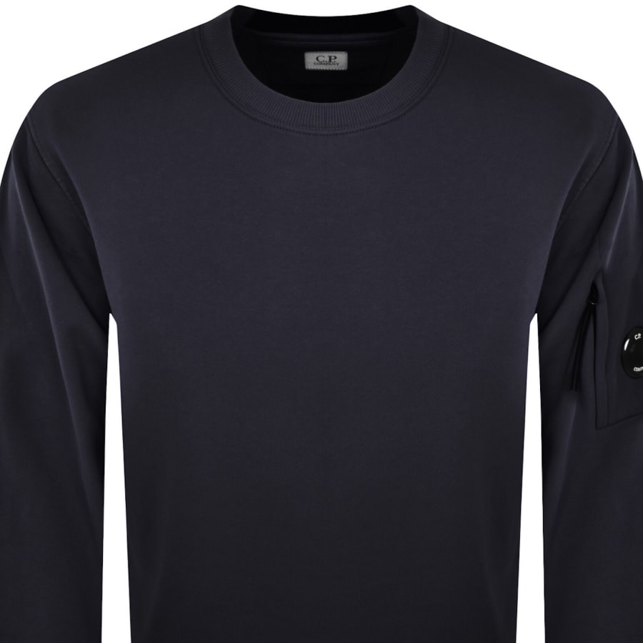 Image number 3 for CP Company Crew Neck Sweatshirt Navy