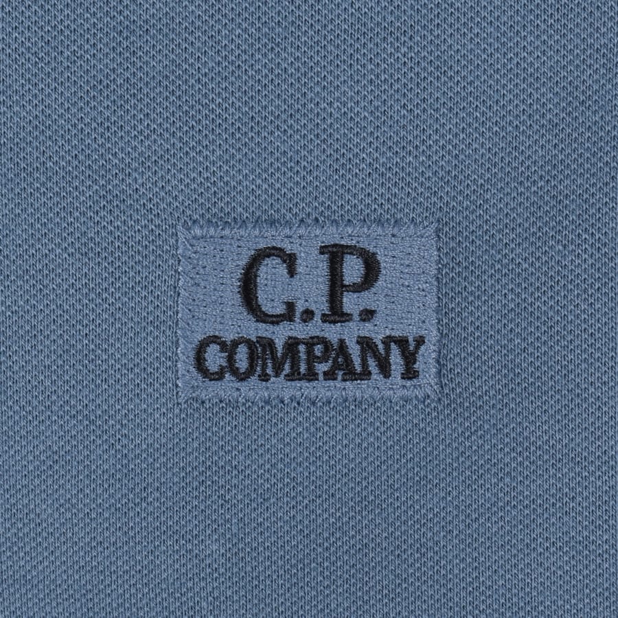 Image number 3 for CP Company Polo T Shirt Blue