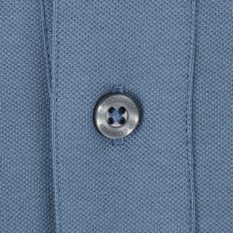 Image number 4 for CP Company Polo T Shirt Blue
