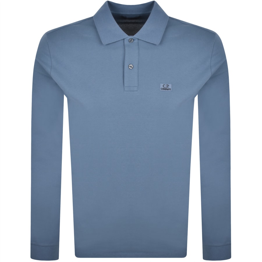 Image number 1 for CP Company Polo T Shirt Blue
