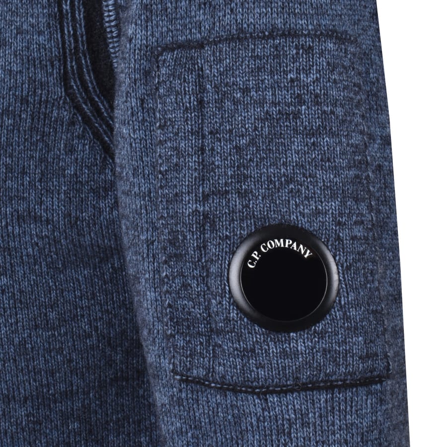 Image number 4 for CP Company Knit Jumper Blue