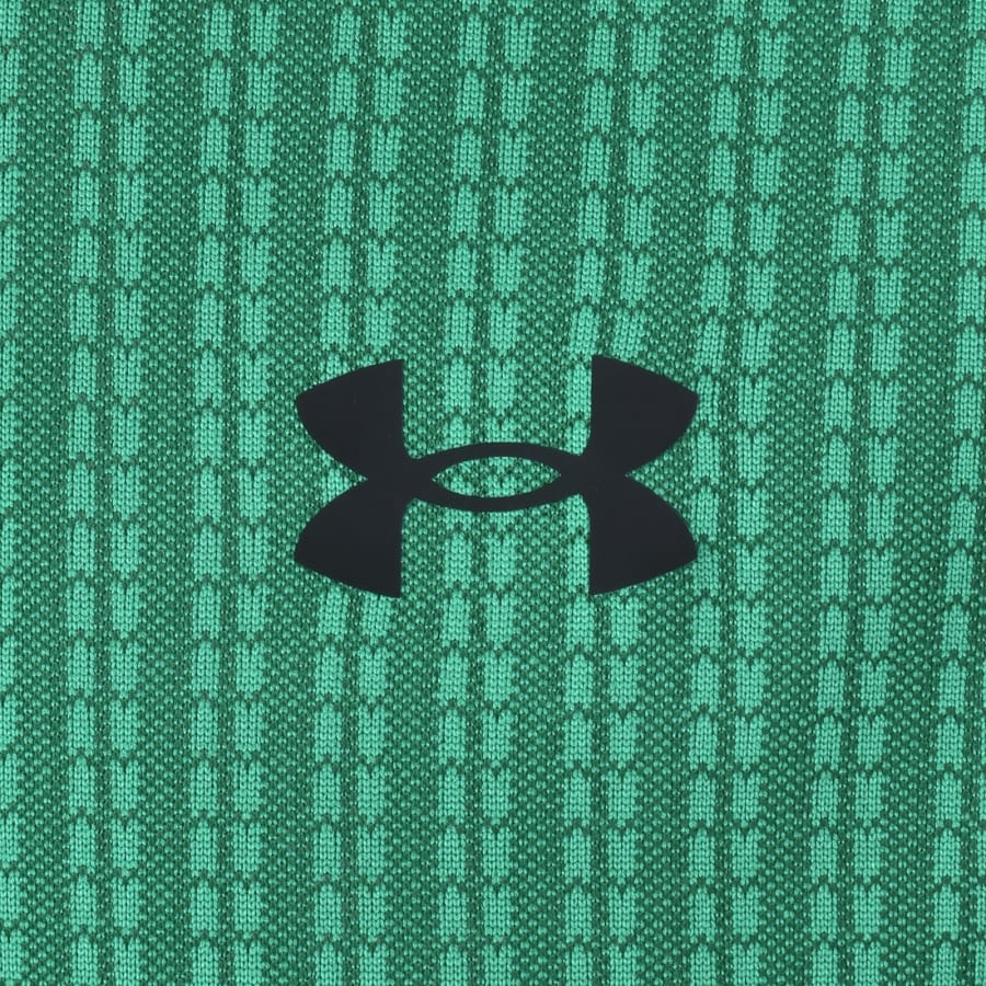 Image number 3 for Under Armour Tech Vent Jacquard T Shirt Green