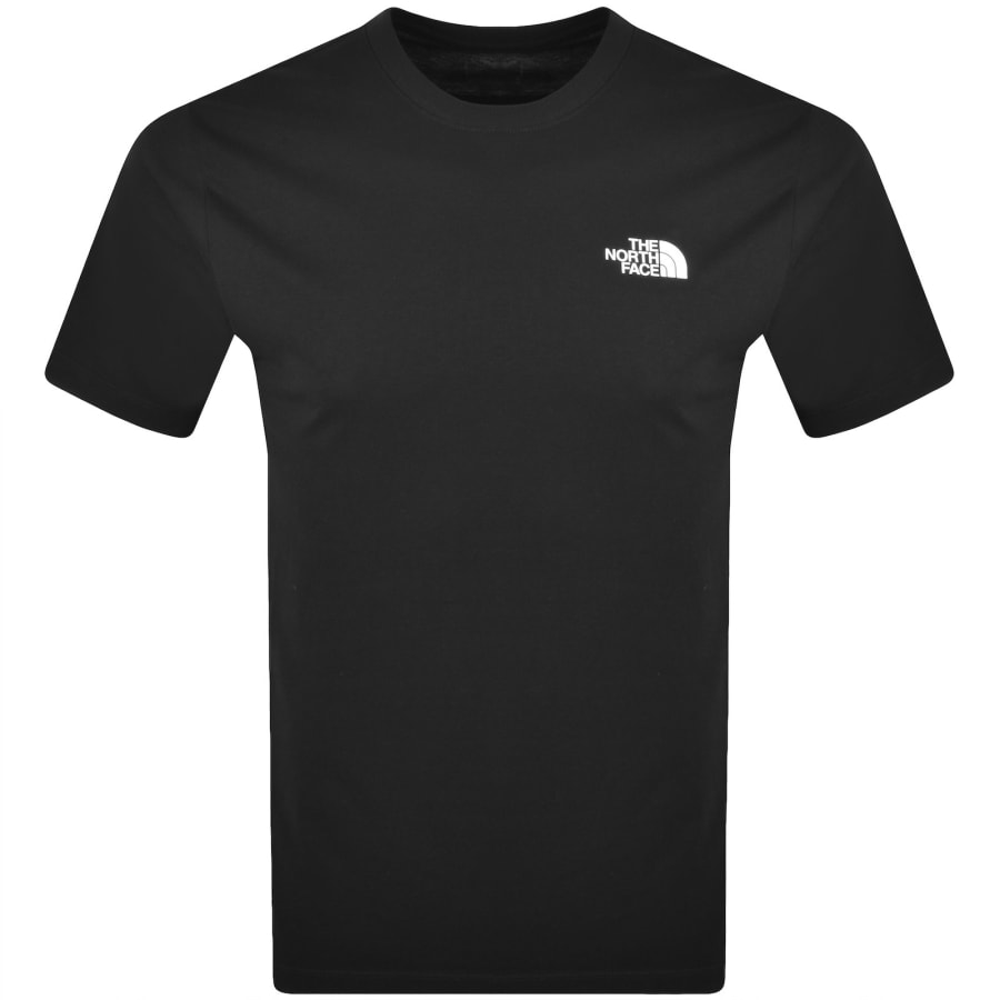 Image number 2 for The North Face Granitic Rock T Shirt Black