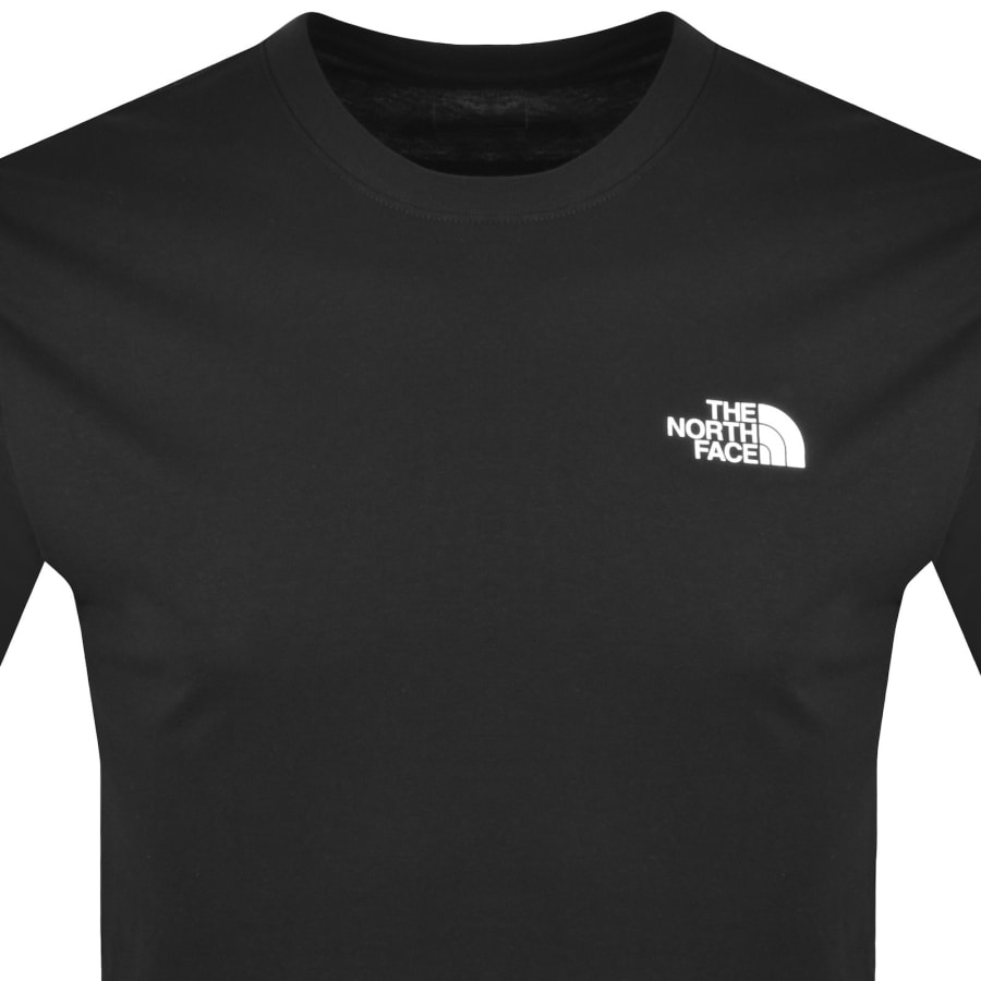 Image number 3 for The North Face Granitic Rock T Shirt Black