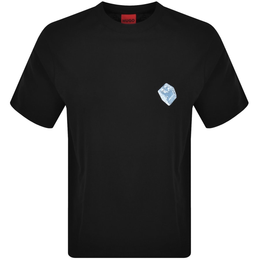 Image number 2 for HUGO Doudi T Shirt Black