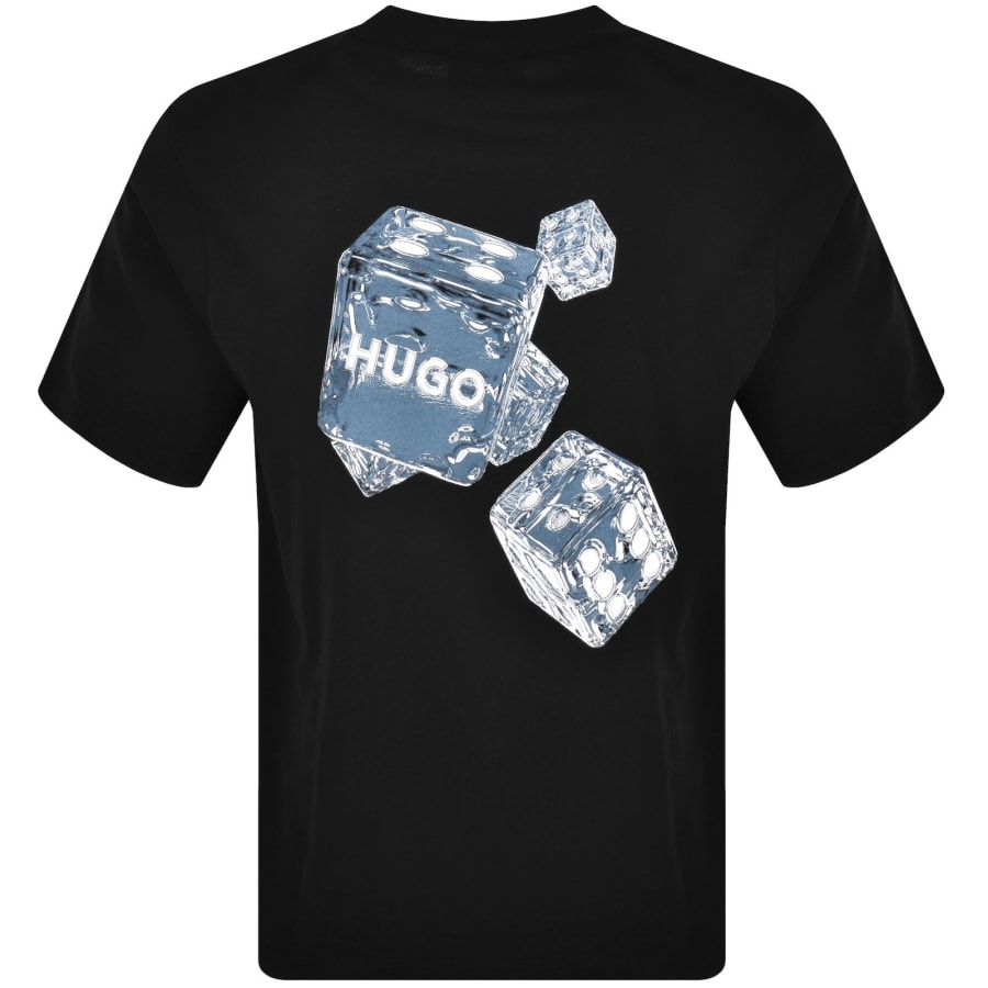 Image number 4 for HUGO Doudi T Shirt Black