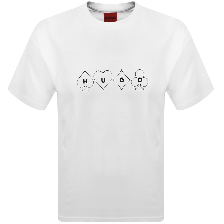 Image number 2 for HUGO Doudi T Shirt White
