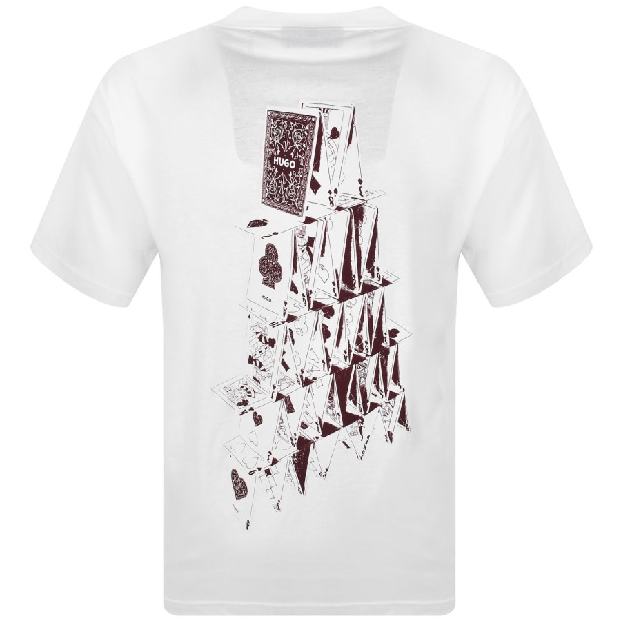 Image number 4 for HUGO Doudi T Shirt White