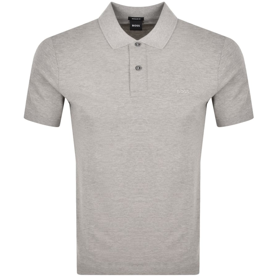 Image number 1 for BOSS Pallas Polo T Shirt Brown