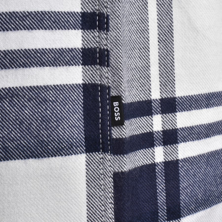 Image number 3 for BOSS H Owen Overshirt Blue