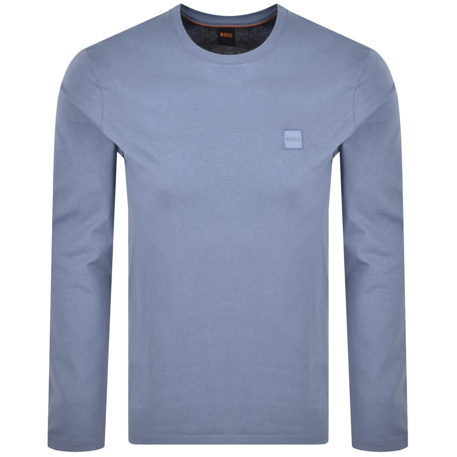 Image number 1 for BOSS Tacks T Shirt Blue