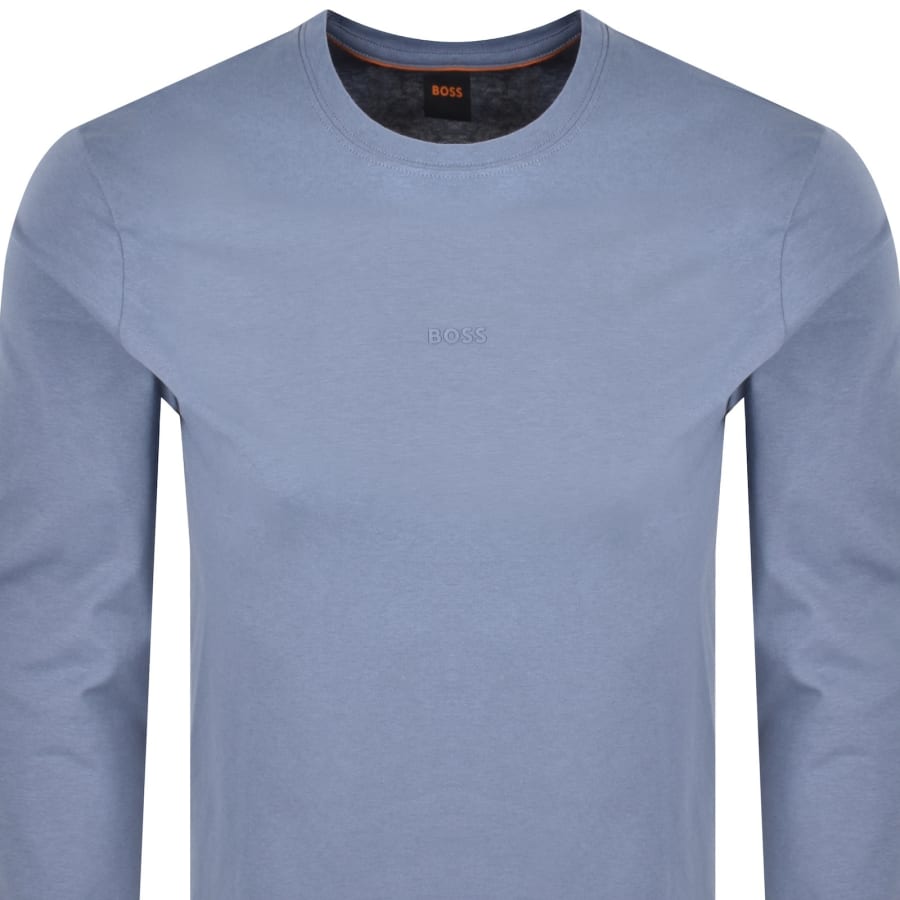 Image number 2 for BOSS TChark Long Sleeve T Shirt Blue
