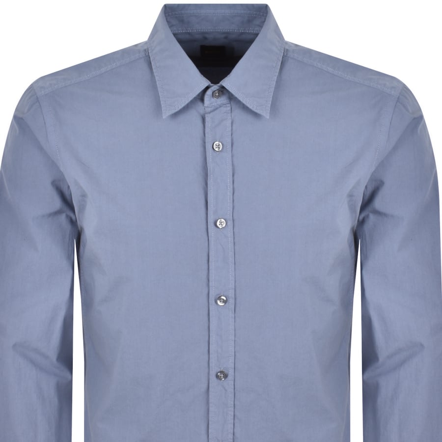 Image number 2 for BOSS Relegant 6 Regular Fit Shirt Blue