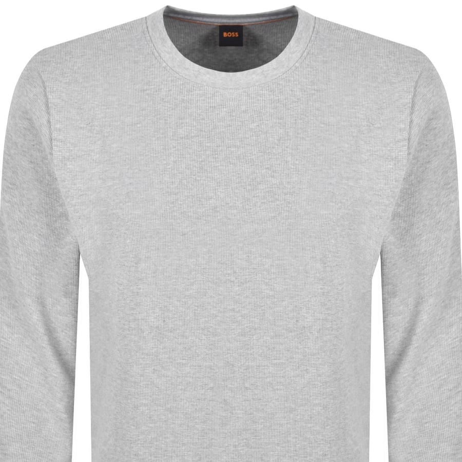 Image number 2 for BOSS We Tempest Sweatshirt Grey
