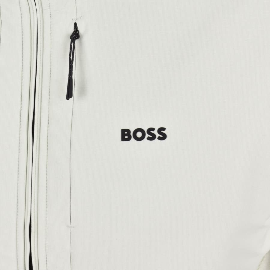 Image number 3 for BOSS Sveedy Fleece Jacket Light Beige