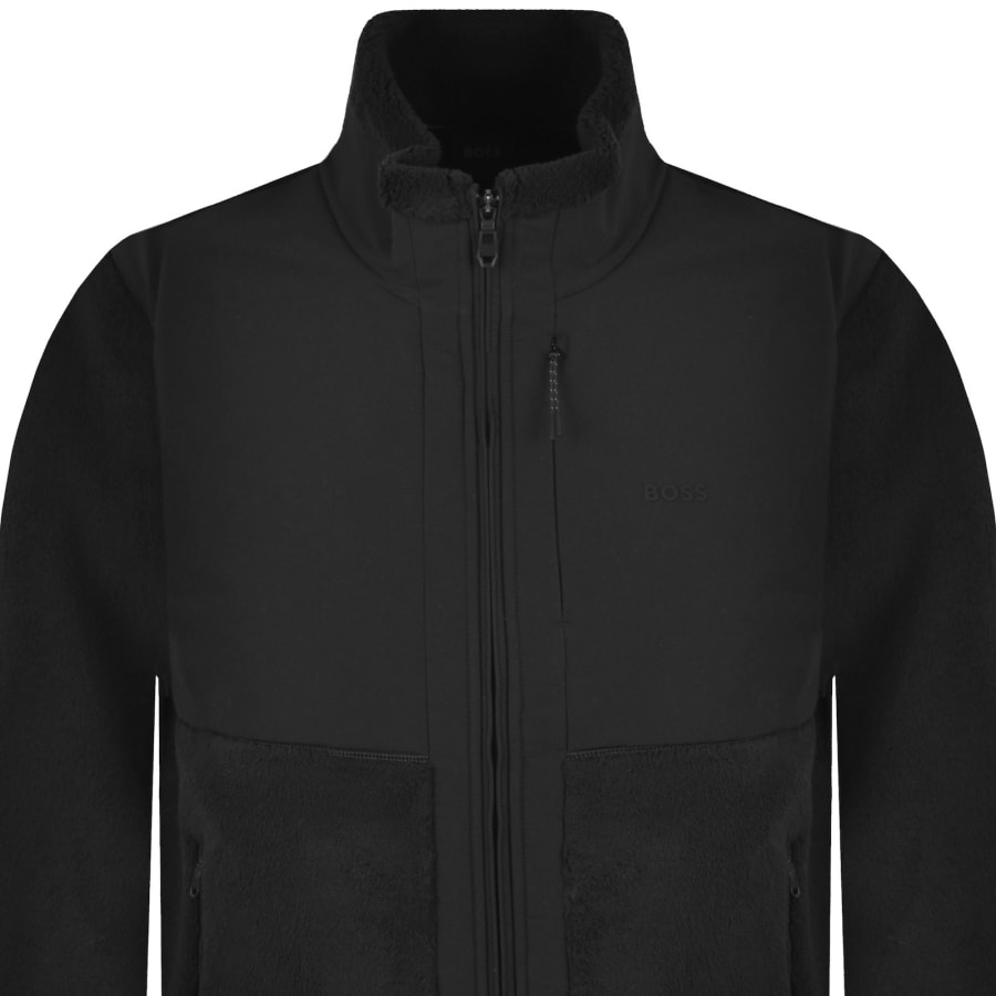 Image number 2 for BOSS Sveedy Fleece Jacket Black