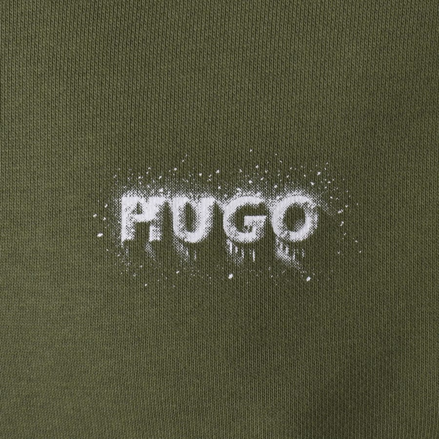 Image number 3 for HUGO Blue Noda Sweatshirt Green