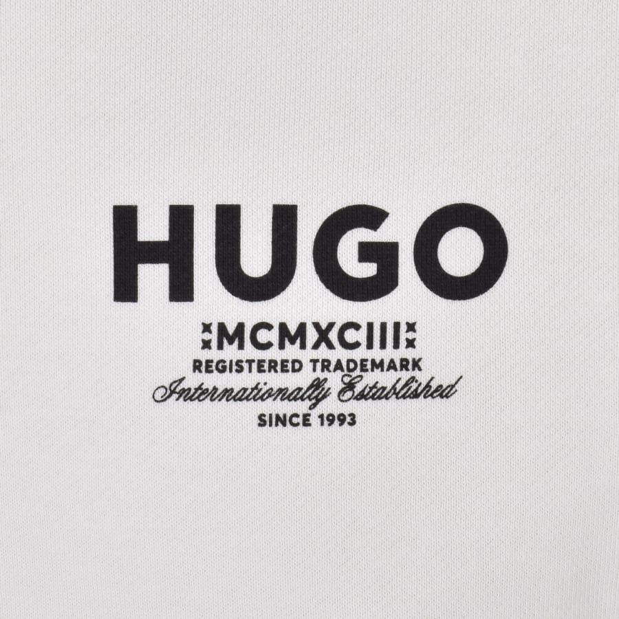 Image number 3 for HUGO Blue Nespon Sweatshirt Cream