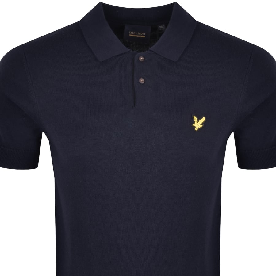 Image number 2 for Lyle And Scott Archive Polo Shirt Navy