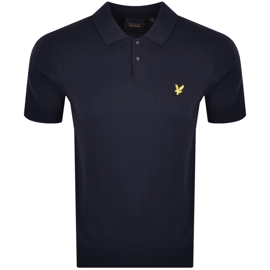 Image number 1 for Lyle And Scott Archive Polo Shirt Navy