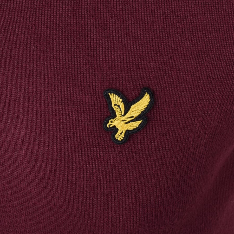 Image number 3 for Lyle And Scott Archive Polo Shirt Red