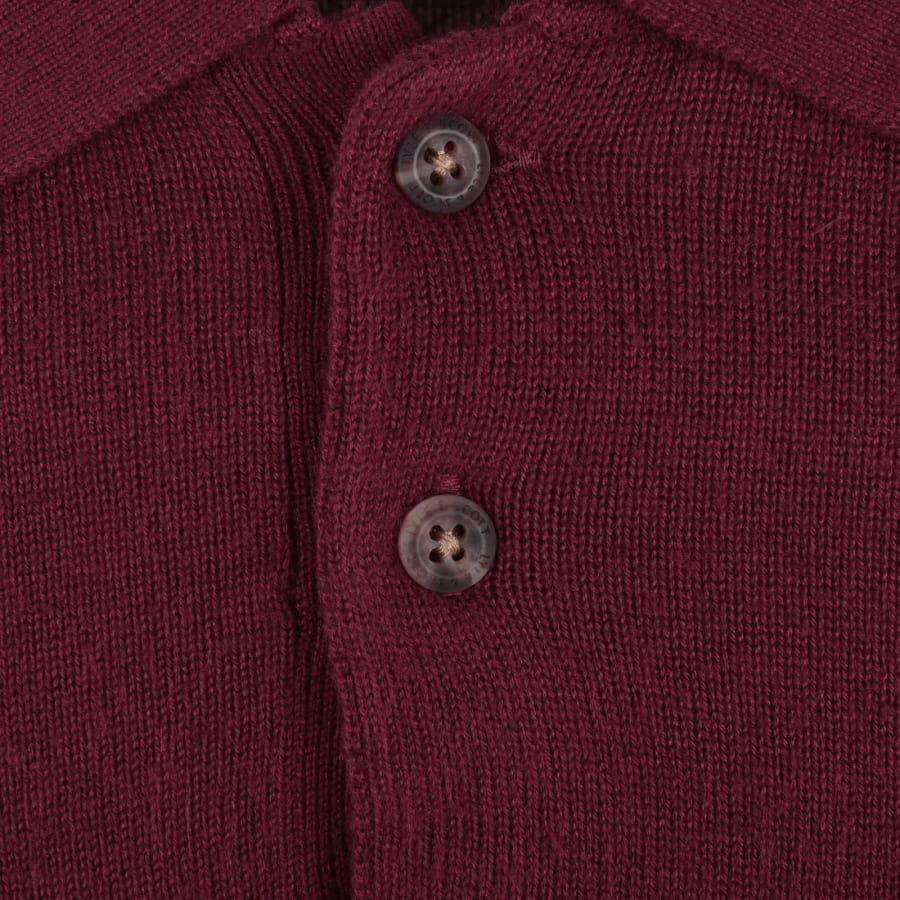 Image number 4 for Lyle And Scott Archive Polo Shirt Red