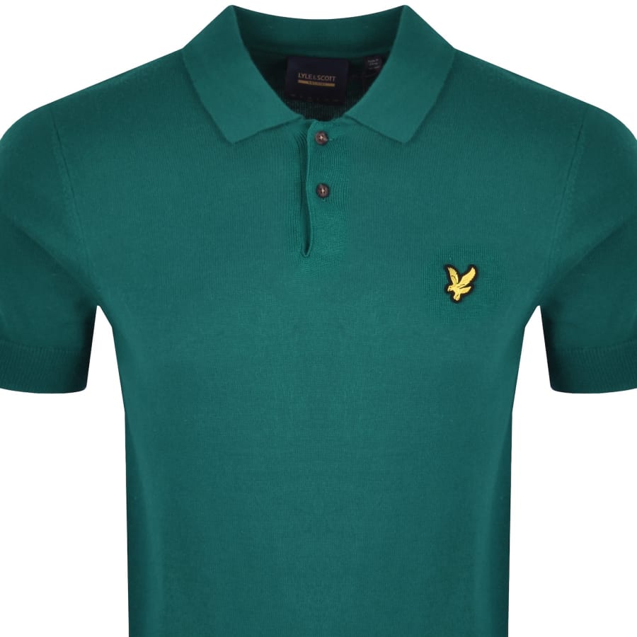Image number 2 for Lyle And Scott Archive Polo Shirt Green