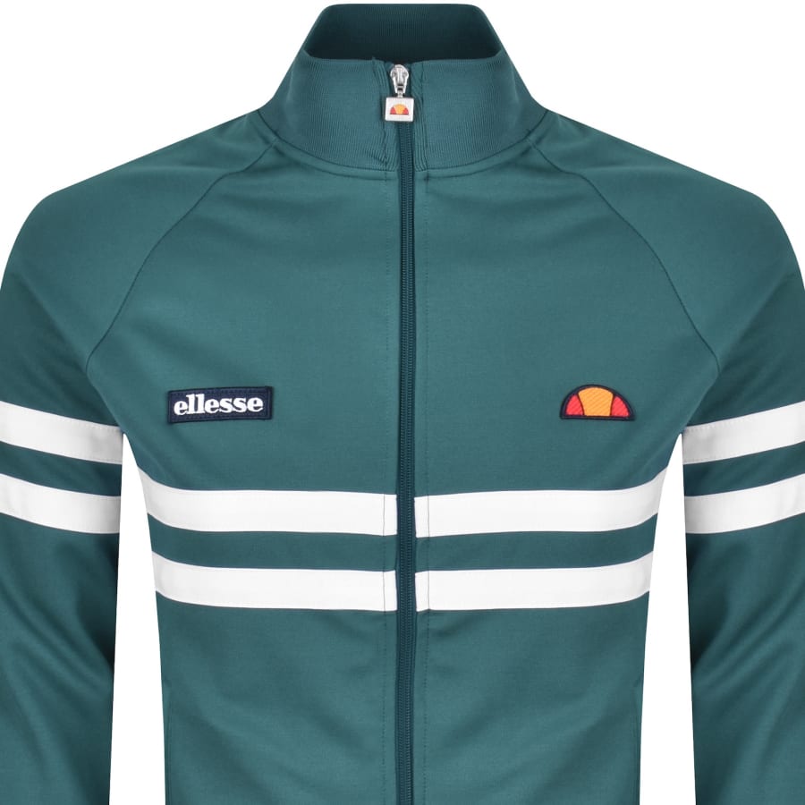 Image number 2 for Ellesse Rimini Track Top Green