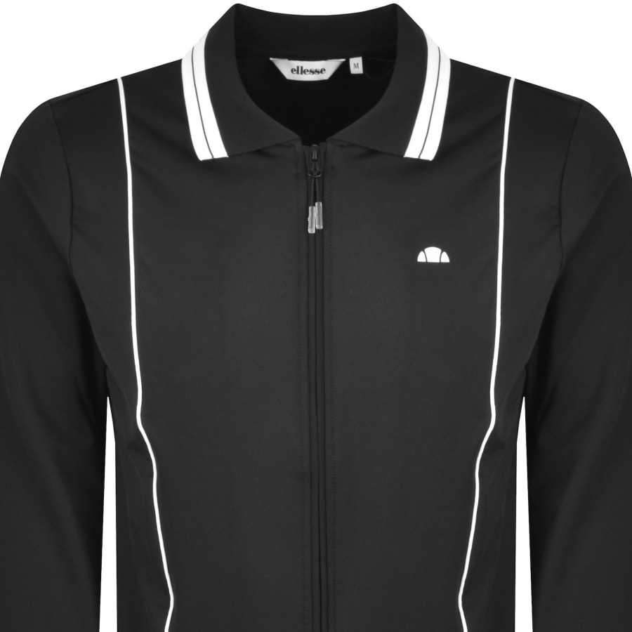 Image number 2 for Ellesse Avino Track Top Black