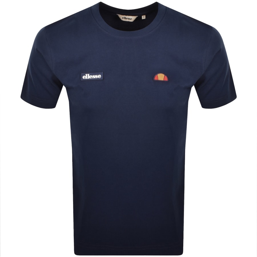 Image number 1 for Ellesse Floran T Shirt Navy