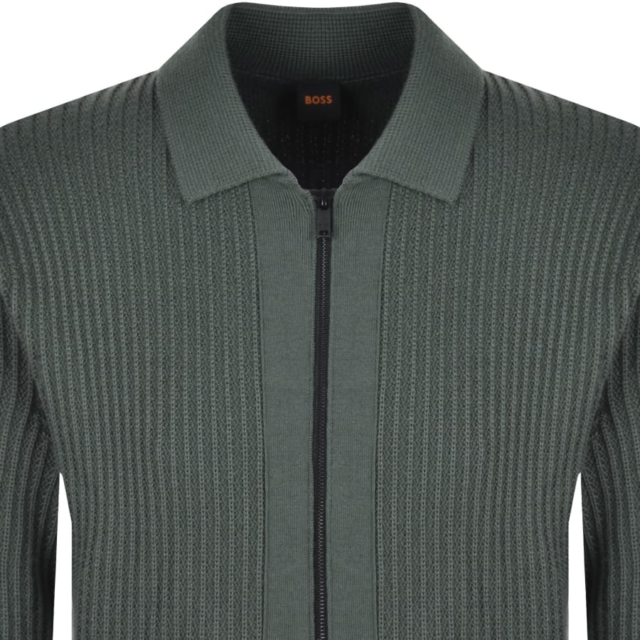 Image number 2 for BOSS Aspeno Knit Jumper Grey