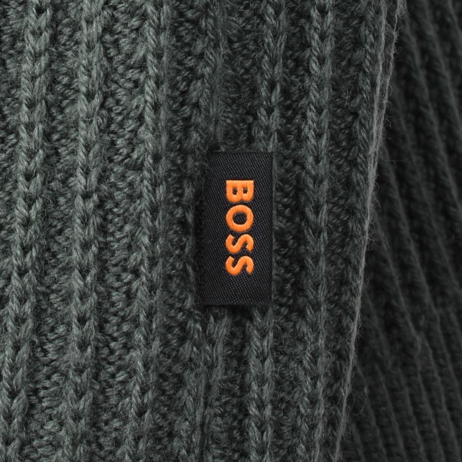 Image number 3 for BOSS Aspeno Knit Jumper Grey